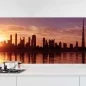 Preview: Küchenrückwand Folie Dubai - Elegante Silhouetten für Ihre Küche Hauptbild