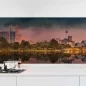 Preview: Küchenrückwand Folie Malaysia - Moderne Architektur für die Küche Hauptbild