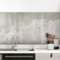 Preview: Küchenrückwand Folie Betonwand Industrial - Urbaner Look Hauptbild 1
