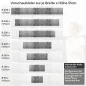 Preview: Küchenrückwand Folie Sichtbetonoptik - Zeitlos & Modern Höhe 51cm
