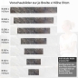 Preview: Küchenrückwand Folie Rustikale Betonoptik - Natürliches Wanddesign Höhe 51cm