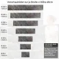 Preview: Küchenrückwand Folie Rustikale Betonoptik - Natürliches Wanddesign Höhe 60cm