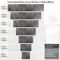 Preview: Küchenrückwand Folie Rustikale Betonoptik - Natürliches Wanddesign Höhe 80cm