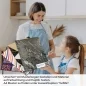 Preview: Küchenrückwand Folie Erdige Betonoptik - Natürlich und stilvoll A4 Muster