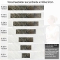Preview: Küchenrückwand Folie Erdige Betonoptik - Natürlich und stilvoll Höhe 51cm