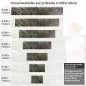 Preview: Küchenrückwand Folie Erdige Betonoptik - Natürlich und stilvoll Höhe 60cm