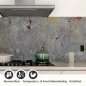 Preview: Küchenrückwand Folie Vintage Beton & Rost - Zeitloser Charme Detailbild 1