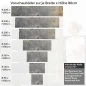 Preview: Küchenrückwand Folie Vintage Beton & Rost - Zeitloser Charme Höhe 80cm