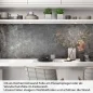 Preview: Küchenrückwand Folie Dunkler Beton - Industrielle Loft Ambiente Artikelbild 1