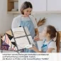 Preview: Küchenrückwand Folie Steinfliesen Optik A4 Muster
