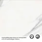 Preview: Küchenrückwand Folie Marmoroptik Weiß & Grau Detailbild 2