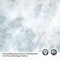 Preview: Küchenrückwand Folie abstrakte Marmorstruktur in Blautönen Detailbild 2