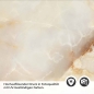 Preview: Küchenrückwand Folie Marmoroptik in beige & braun - Luxuriös und warm Detailbild 2