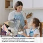Preview: Küchenrückwand Folie industrieller Marmor Look A4 Muster