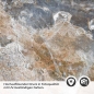 Preview: Küchenrückwand Folie industrieller Marmor Look Detailbild 2