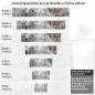 Preview: Küchenrückwand Folie rostgraue Marmoroptik - Modernität und Natürlichkeit Höhe 60cm