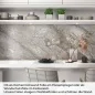 Preview: Küchenrückwand Folie Naturstein Marmoroptik Artikelbild 1