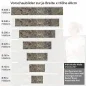 Preview: Küchenrückwand Folie Marmorstruktur Dunkelbraun mit feiner Maserung Höhe 60cm