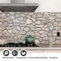 Preview: Küchenrückwand Folie rustikale Steinmauer Detailbild 1