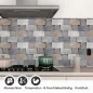 Preview: Küchenrückwand Folie strukturierte Steinoptik – Zeitloses Design Detailbild 1