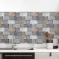 Preview: Küchenrückwand Folie strukturierte Steinoptik – Zeitloses Design Hauptbild 1