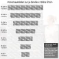 Preview: Küchenrückwand Folie strukturierte Steinoptik – Zeitloses Design Höhe 51cm