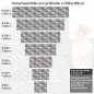 Preview: Küchenrückwand Folie strukturierte Steinoptik – Zeitloses Design Höhe 80cm