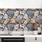 Preview: Küchenrückwand Folie Mediterranes Mauerwerk Hauptbild 1