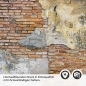 Preview: Küchenrückwand Folie verwitterte Wand - Used-Look für die Küche Detailbild 2