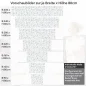 Preview: Küchenrückwand Folie Minimalistische Mosaikfliesen Höhe 80cm