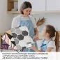Preview: Küchenrückwand Folie Mosaikoptik Hexagon A4 Muster