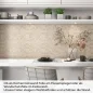 Preview: Küchenrückwand Folie Beige Mosaikoptik Artikelbild 1
