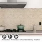 Preview: Küchenrückwand Folie Beige Mosaikoptik Detailbild 1