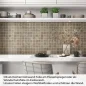 Preview: Küchenrückwand Folie Mosaikoptik Naturstein Artikelbild 1