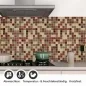 Preview: Küchenrückwand Folie Lebendiges Mosaikdesign Detailbild 1