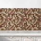 Preview: Küchenrückwand Folie Lebendiges Mosaikdesign Hauptbild 1