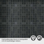 Preview: Küchenrückwand Folie Dunkles Fliesenmosaik Detailbild 2