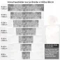Preview: Küchenrückwand Folie raue Putzoptik - Urbane Wandgestaltung Höhe 80cm
