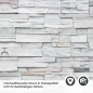Preview: Küchenrückwand Folie Schiefersteine - Steinwandoptik für moderne Küchen Detailbild 2