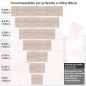 Preview: Küchenrückwand Folie Schiefer Beige - Wohlfühlambiente für die Küche Höhe 80cm