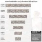 Preview: Küchenrückwand Folie Rustikale Schieferstein Optik Höhe 51cm