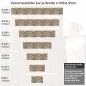 Preview: Küchenrückwand Folie mit natürlicher Schieferoptik Höhe 51cm