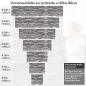 Preview: Küchenrückwand Folie Wandsteinoptik - Naturgetreue Schiefer in edlen Grautönen Höhe 80cm