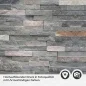 Preview: Küchenrückwand Folie - Vielschichtige Schieferoptik mit natürlichen Nuancen Detailbild 2