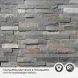 Preview: Küchenrückwand Folie Schieferoptik mit markanter Symmetrie Detailbild 2