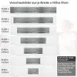 Preview: Küchenrückwand Folie Schieferstein - Steinoptik in Anthrazitgrau Höhe 51cm