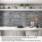 Preview: Küchenrückwand Folie Schieferplatten - Optik in Natursteinflair Artikelbild 1