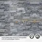 Preview: Küchenrückwand Folie Schieferplatten - Optik in Natursteinflair Detailbild 2