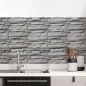 Preview: Küchenrückwand Folie graue Schieferstein Textur Hauptbild 1