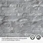 Preview: Küchenrückwand Folie Schiefer Steinoptik Anthrazit Detailbild 2